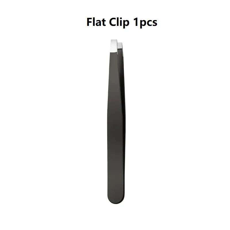 4pcs Colorful Stainless Steel Eyebrow Tweezer