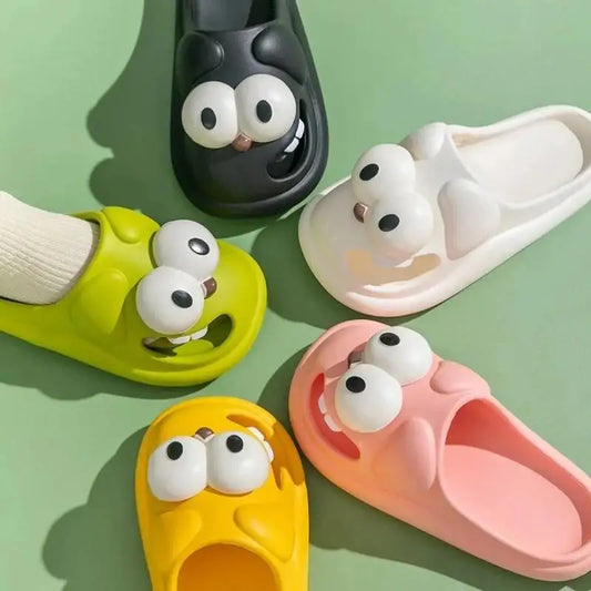 Funny Dog Face Slippers with Tongue