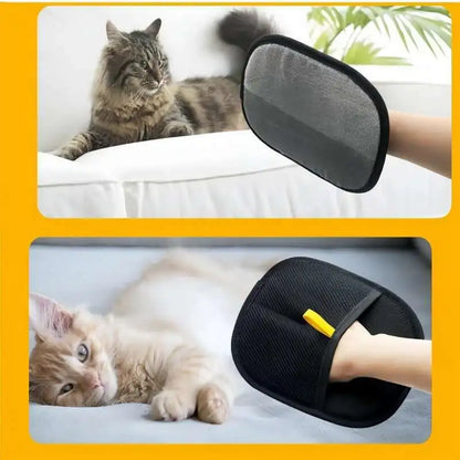 All-in-One Pet Grooming & Fur Removal Gloves