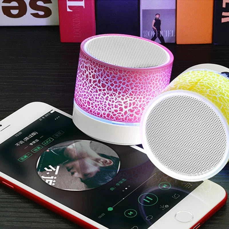 Mini LED Bluetooth Speaker – Wireless Subwoofer
