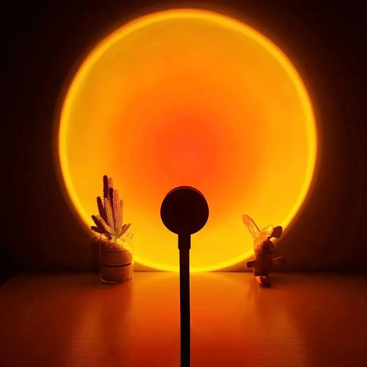Sunset Projection Lamp Romantic Ambient Light for Bedroom & Living Room