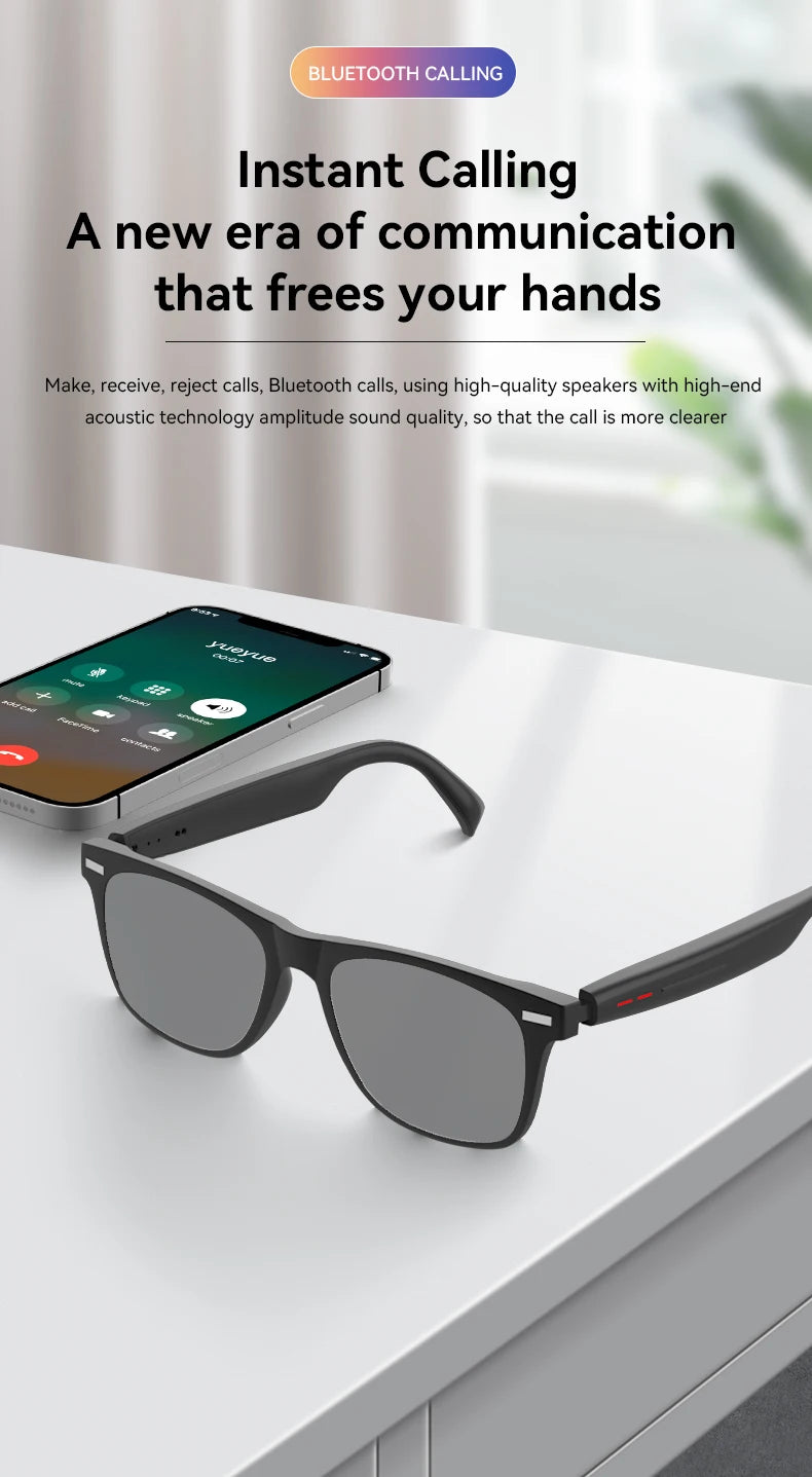 Smart Glasses with AI Voice Control