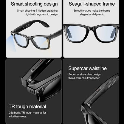 AI Smart Glasses with Camera & 60 Plus Features