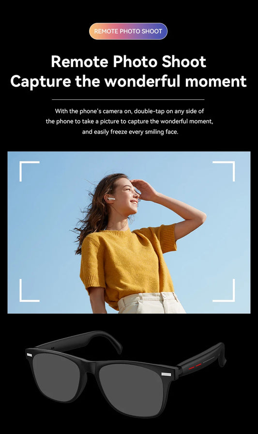 Smart Glasses with AI Voice Control