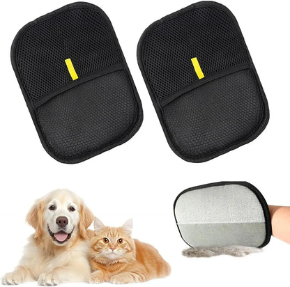 All-in-One Pet Grooming & Fur Removal Gloves