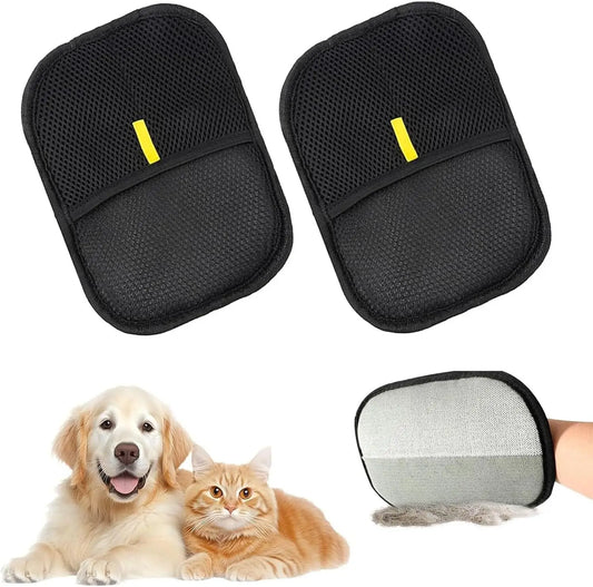 All-in-One Pet Grooming & Fur Removal Gloves