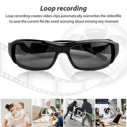 Mini 1080P HD Spy Camera Glasses