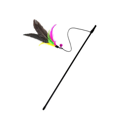 Cats Toys Feather Wand