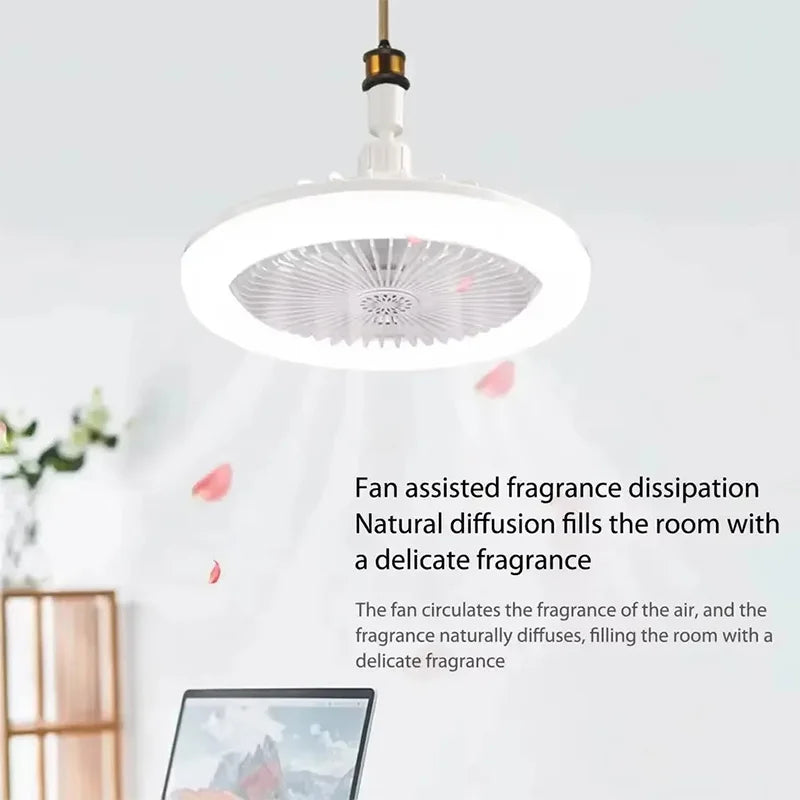 3-in-1 Aromatherapy LED Ceiling Fan Lamp