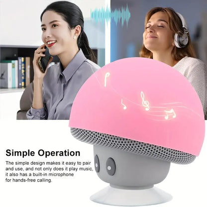 Cartoon Mushroom Mini Bluetooth Speaker