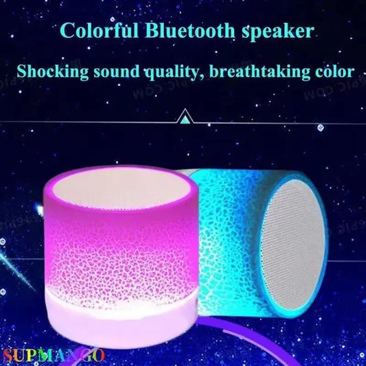 Mini Bluetooth LED Speaker – Crackle Design