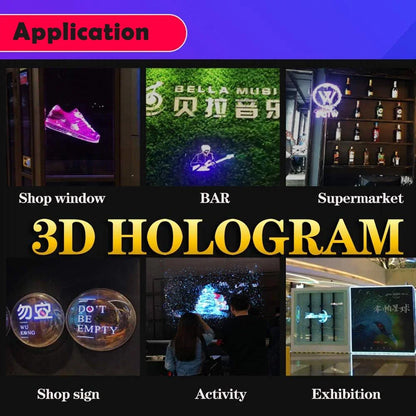 3D Holographic Fan Projector with WiFi – 42CM Display