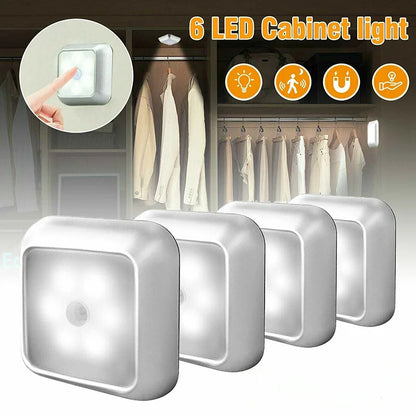 6 LED Motion Sensor Night Light –Auto On/Off
