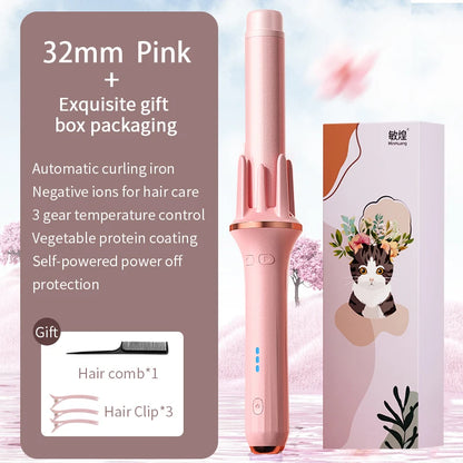 Pro Curling Iron with Auto Curl & Ion Tech