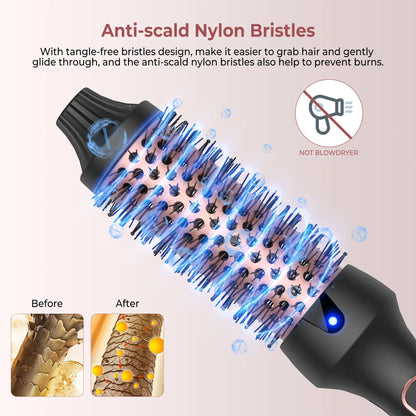 3-in-1 Ionic Curl Wand & Straightener