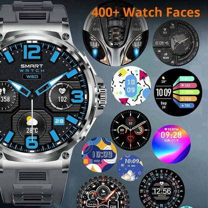 1.85” Ultra HD Smartwatch with Bluetooth Call with 100+ Features