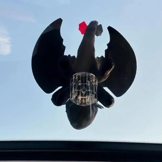 Flying Dragon Car Sunroof Decor Motion Wings