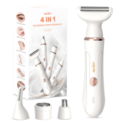 Portable Cordless Epilator, Body Trimmer & Razor