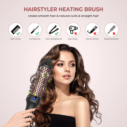 3-in-1 Ionic Curl Wand & Straightener