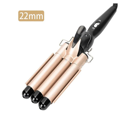 20/32mm Hair Curler Triple Barrels Ceramic Hair Curling Iron Professional Hair Waver Tongs Styler Tools for All Hair Types