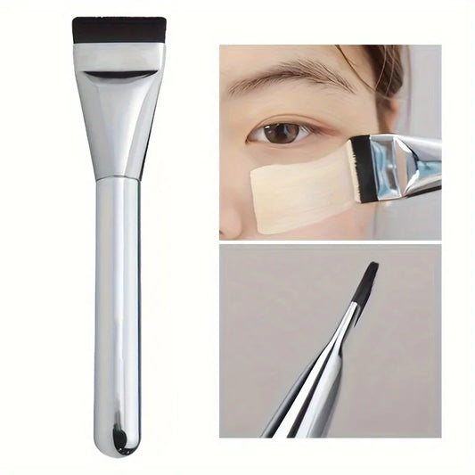 2Pcs Oval Nylon Foundation Brush