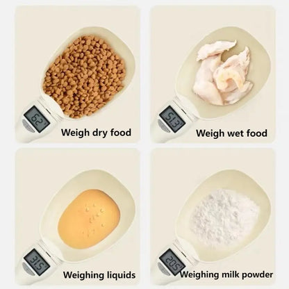 Digital Spoon Scale for Pet Feeding