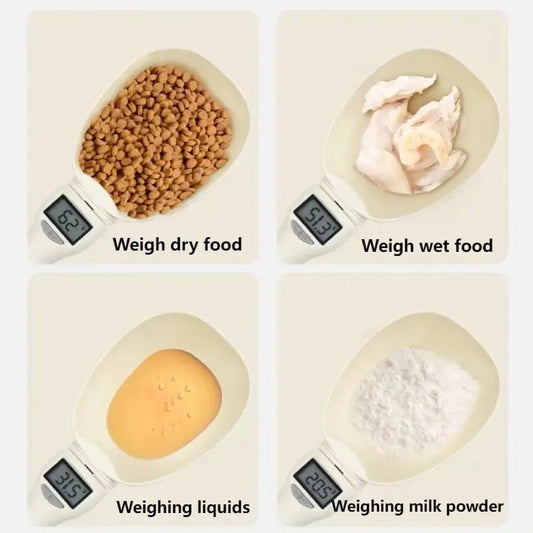 Digital Spoon Scale for Pet Feeding