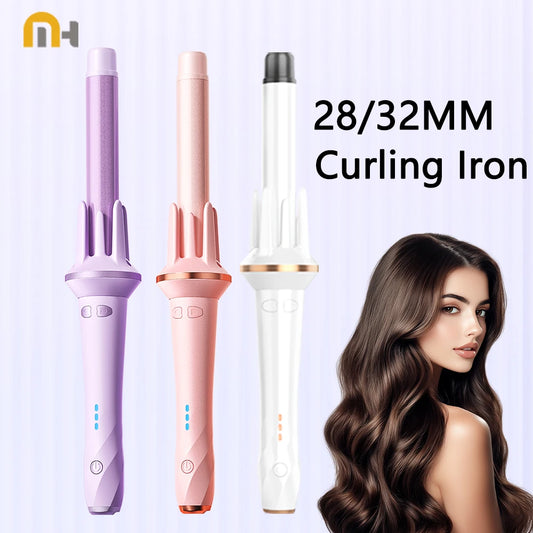 Pro Curling Iron with Auto Curl & Ion Tech