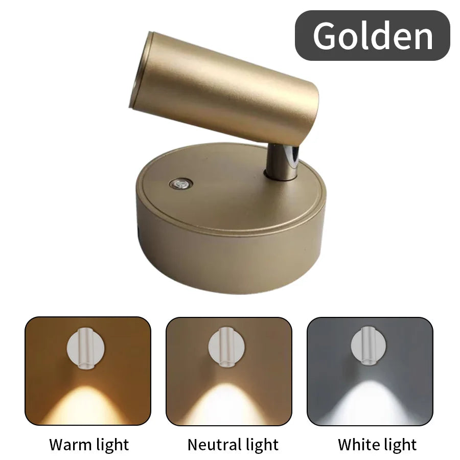 Sleek Magnetic LED Wall Light