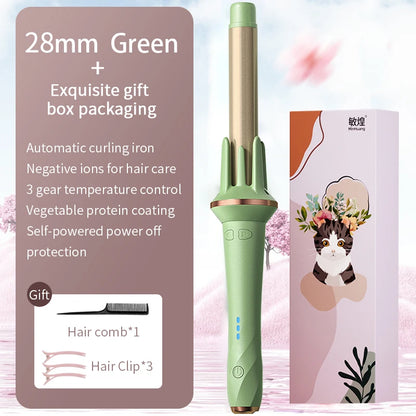 Pro Curling Iron with Auto Curl & Ion Tech