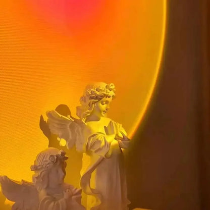 Sunset Projection Lamp Romantic Ambient Light for Bedroom & Living Room
