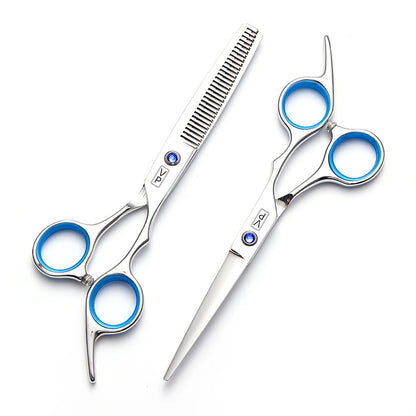 6” Stainless Steel Hair Cutting & Thinning Scissors