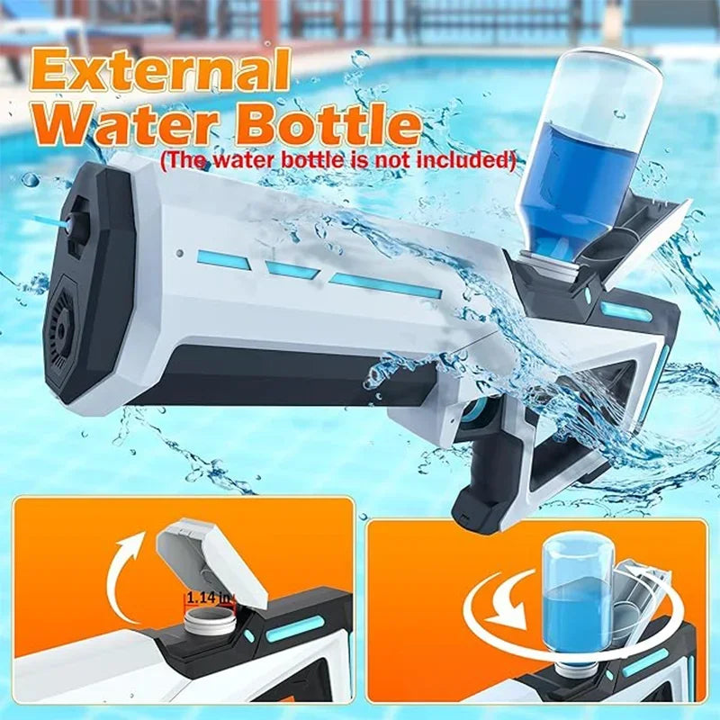 Electric Water Gun – Powerful Automatic Soaker