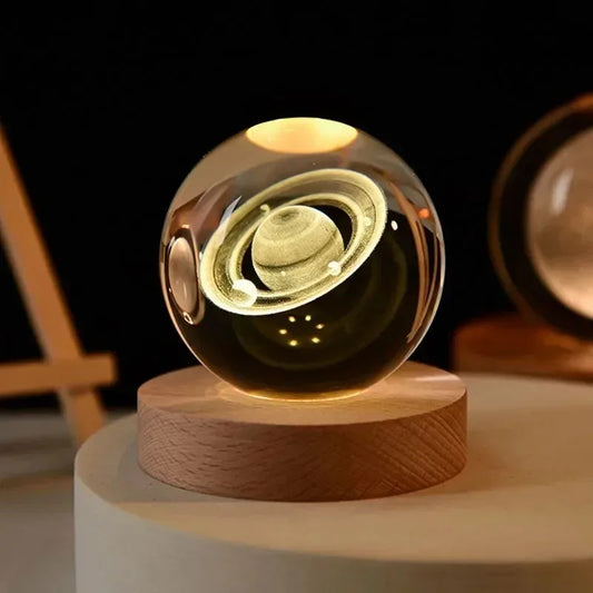 Solar System Ball Light Planets & Moon Design