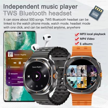 Samsung Ultra Watch 7 with GPS, NFC, 32GB & Bluetooth Calling