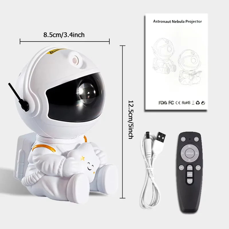 Creative Astronaut Star Projection Light
