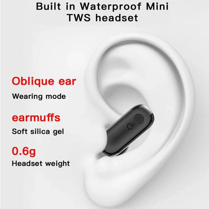 2-in-1 Smartwatch with TWS Bluetooth Earbuds