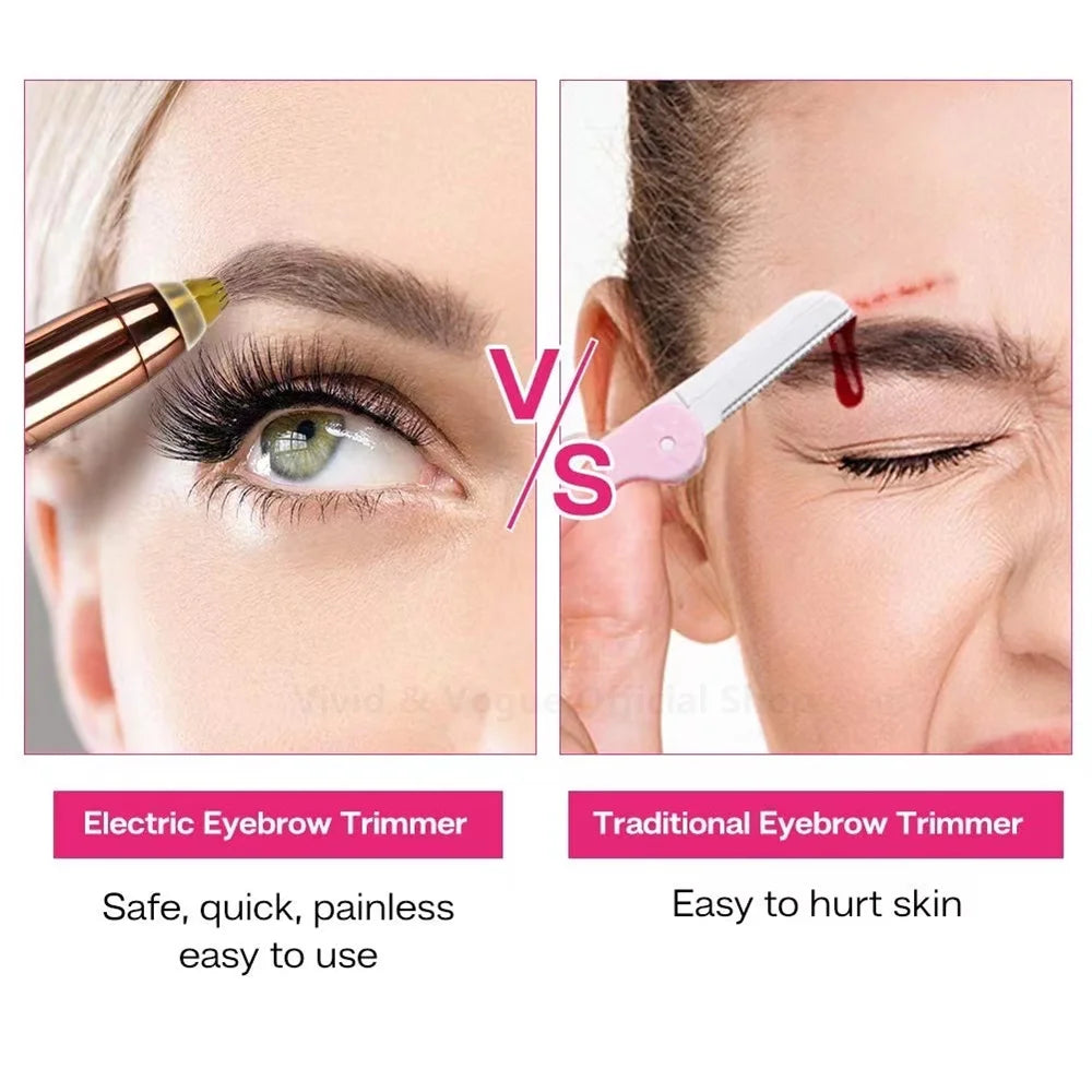 Electric Eyebrow Trimmer for Women