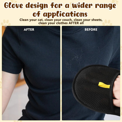 All-in-One Pet Grooming & Fur Removal Gloves