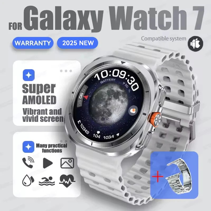 Samsung Ultra Watch 7 with GPS, NFC, 32GB & Bluetooth Calling