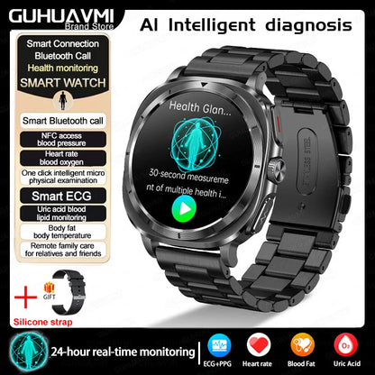Galaxy Watch 7 Smartwatch – ECG+PPG, Blood Pressure & Body Fat Tracker