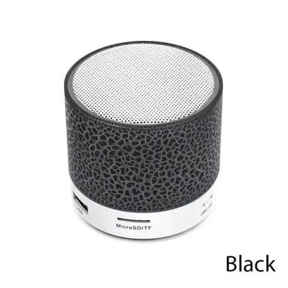 Mini Bluetooth LED Speaker – Crackle Design
