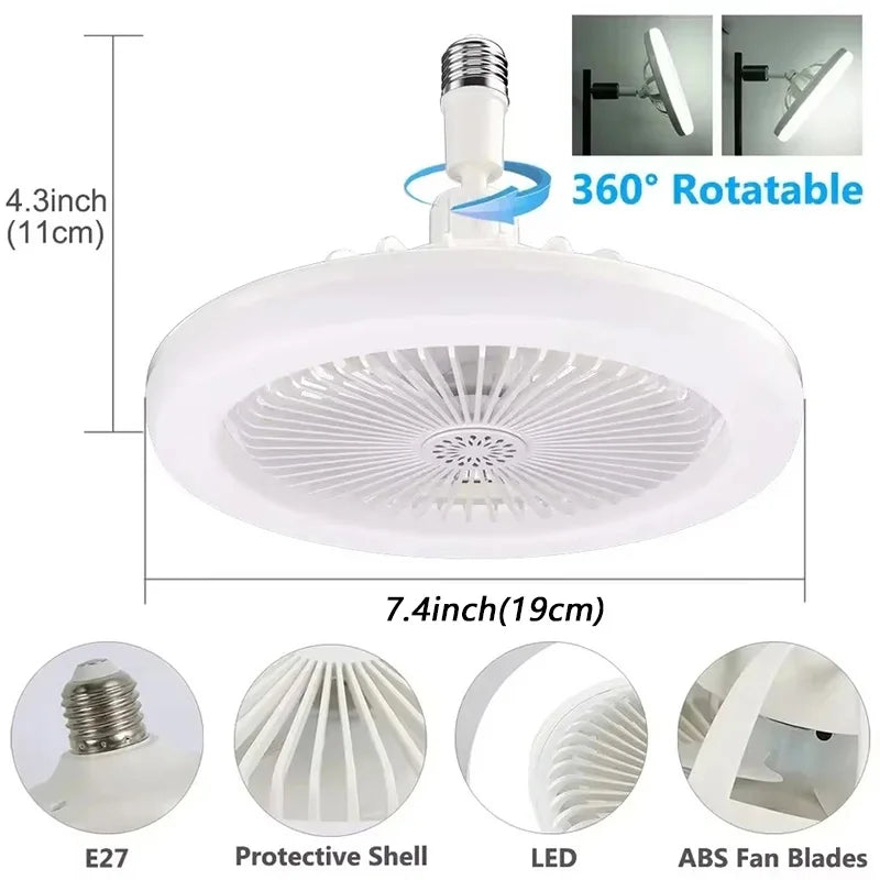 3-in-1 Aromatherapy LED Ceiling Fan Lamp
