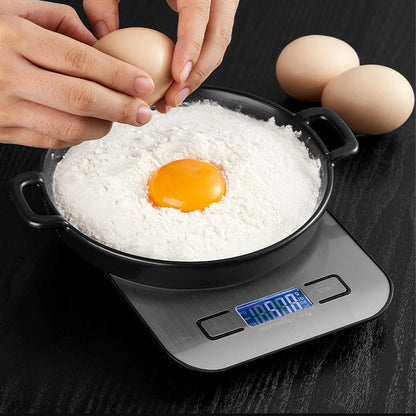 Premium 10kg Digital Kitchen Scale – USB Rechargeable