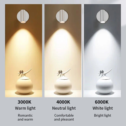 Sleek Magnetic LED Wall Light