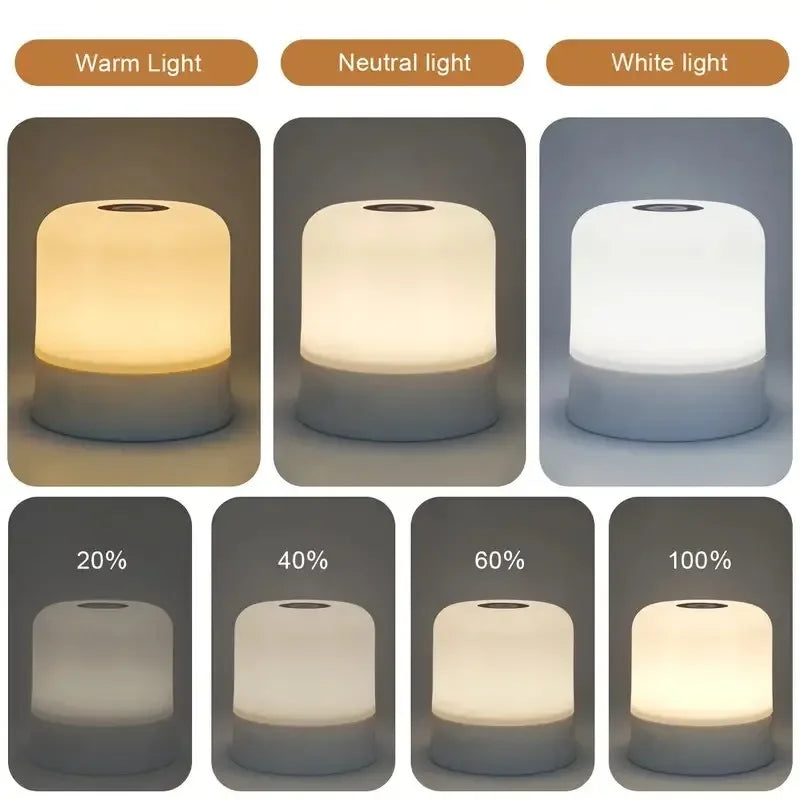 RGB LED Table Lamp – 16 Color Remote Control
