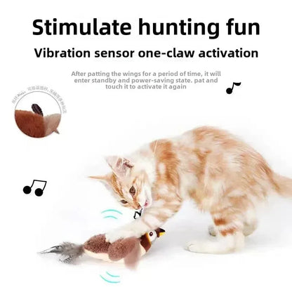 Pat Bird Catnip Plush Toy