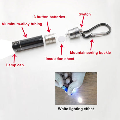 LED Laser Pointer Cat Toy Mini Aluminum Flashlight Pen