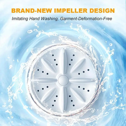 Wireless Mini Washing Machine Portable Laundry Bucket