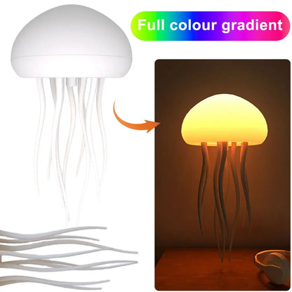 Jellyfish Night Lamp USB Rechargeable & Color-Changing
